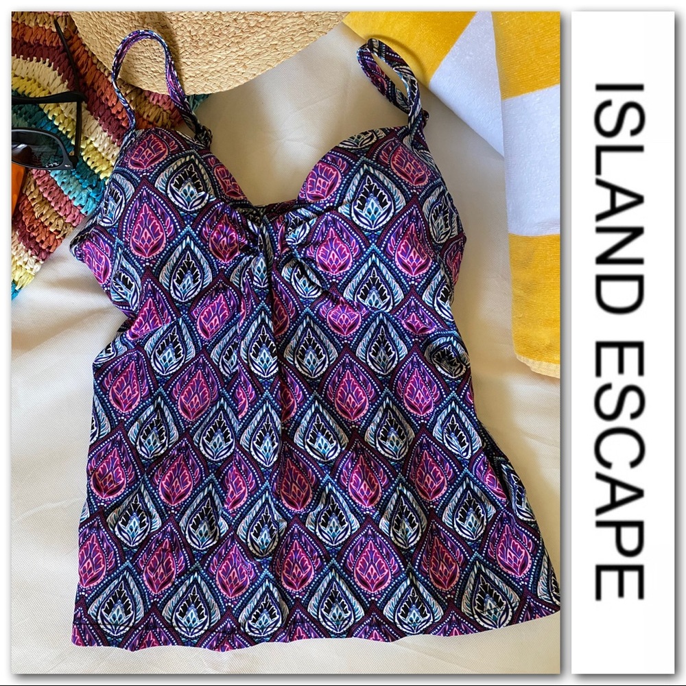 Island Escape Tankini Top 🏝☀️